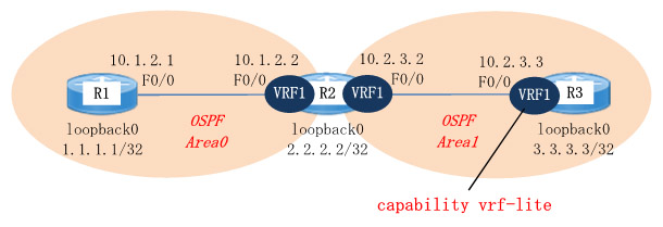 It is specified when the route received by ospf is not reflected in the routing table.